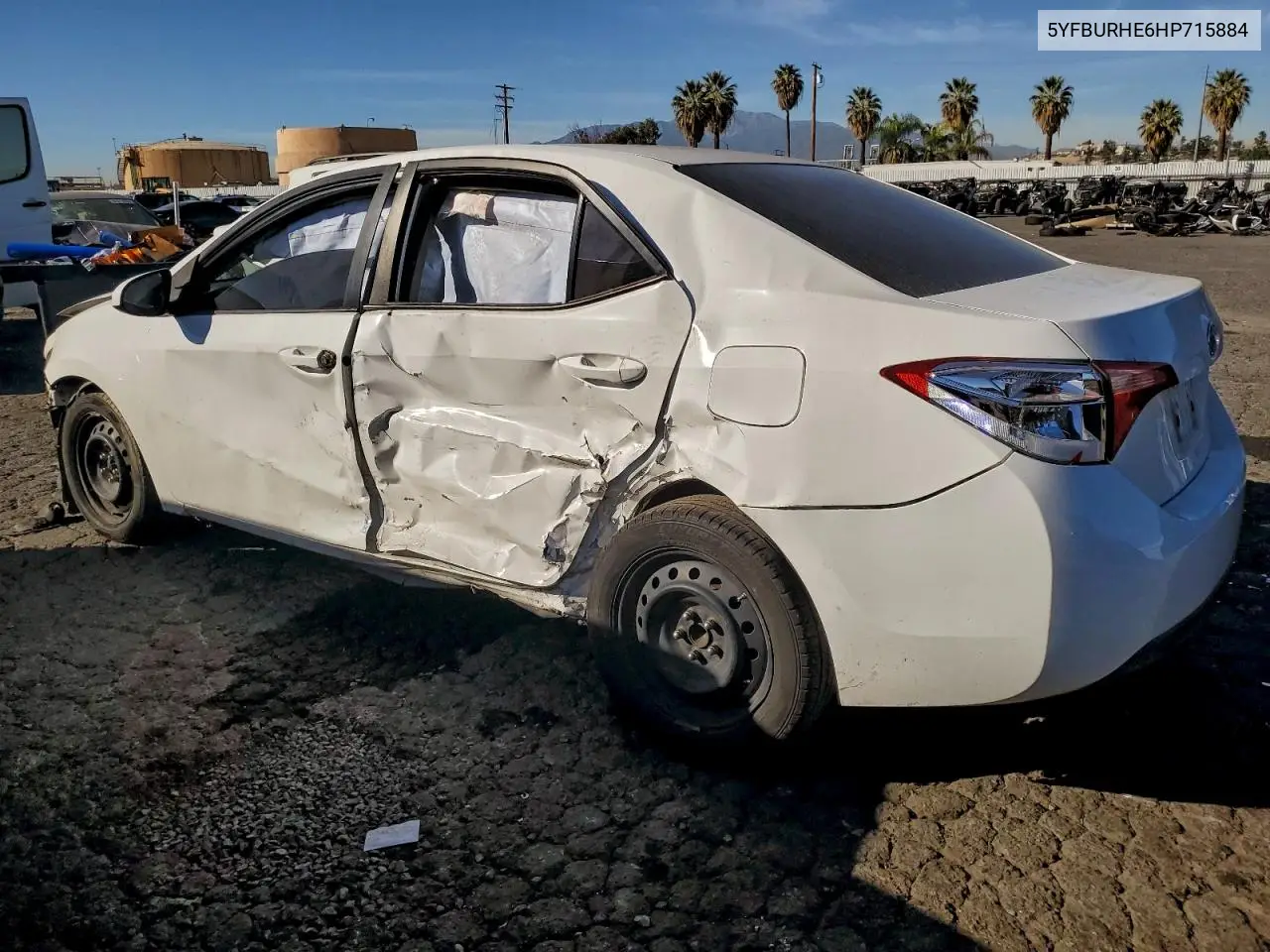 5YFBURHE6HP715884 2017 Toyota Corolla L