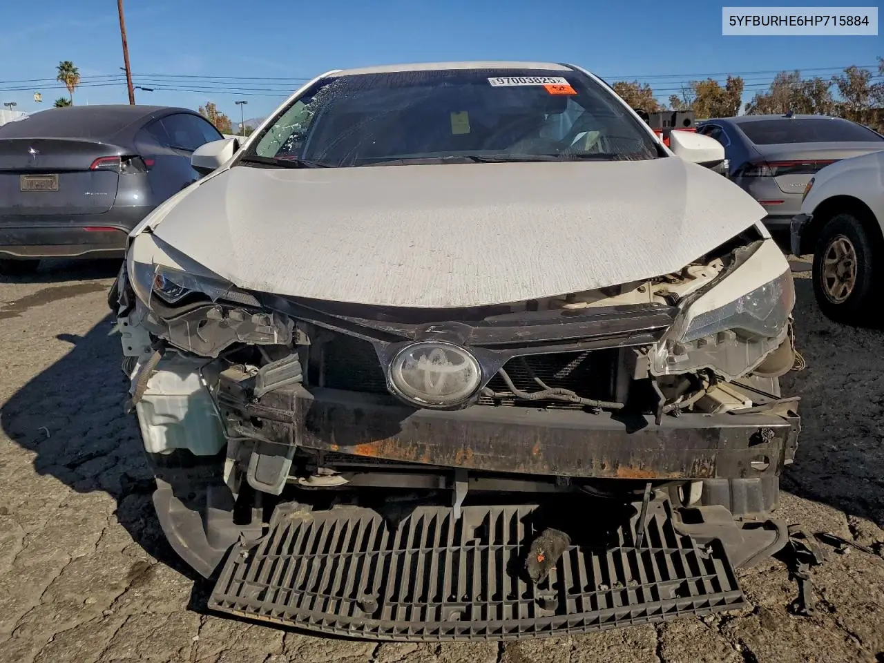 5YFBURHE6HP715884 2017 Toyota Corolla L