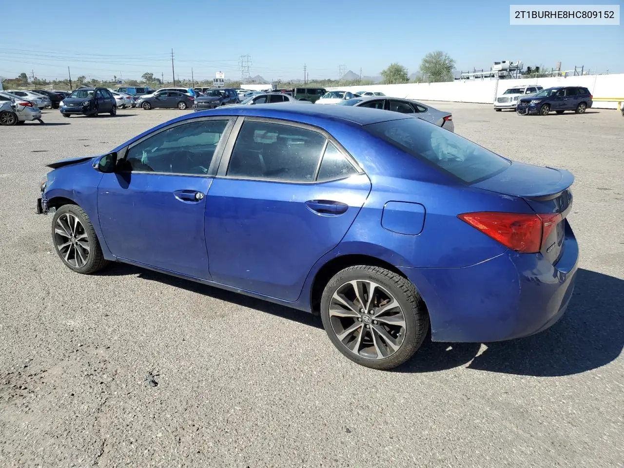 2T1BURHE8HC809152 2017 Toyota Corolla L
