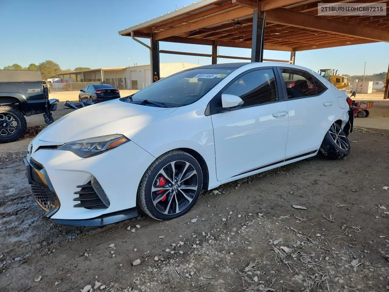2T1BURHE0HC887215 2017 Toyota Corolla L