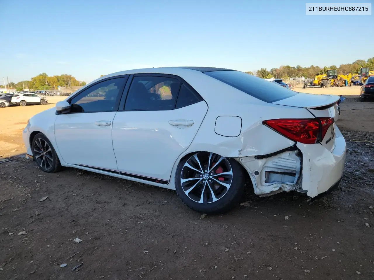 2T1BURHE0HC887215 2017 Toyota Corolla L