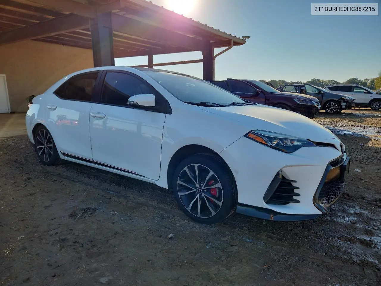 2T1BURHE0HC887215 2017 Toyota Corolla L