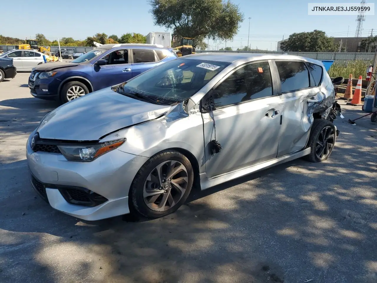 JTNKARJE3JJ559599 2018 Toyota Corolla Im