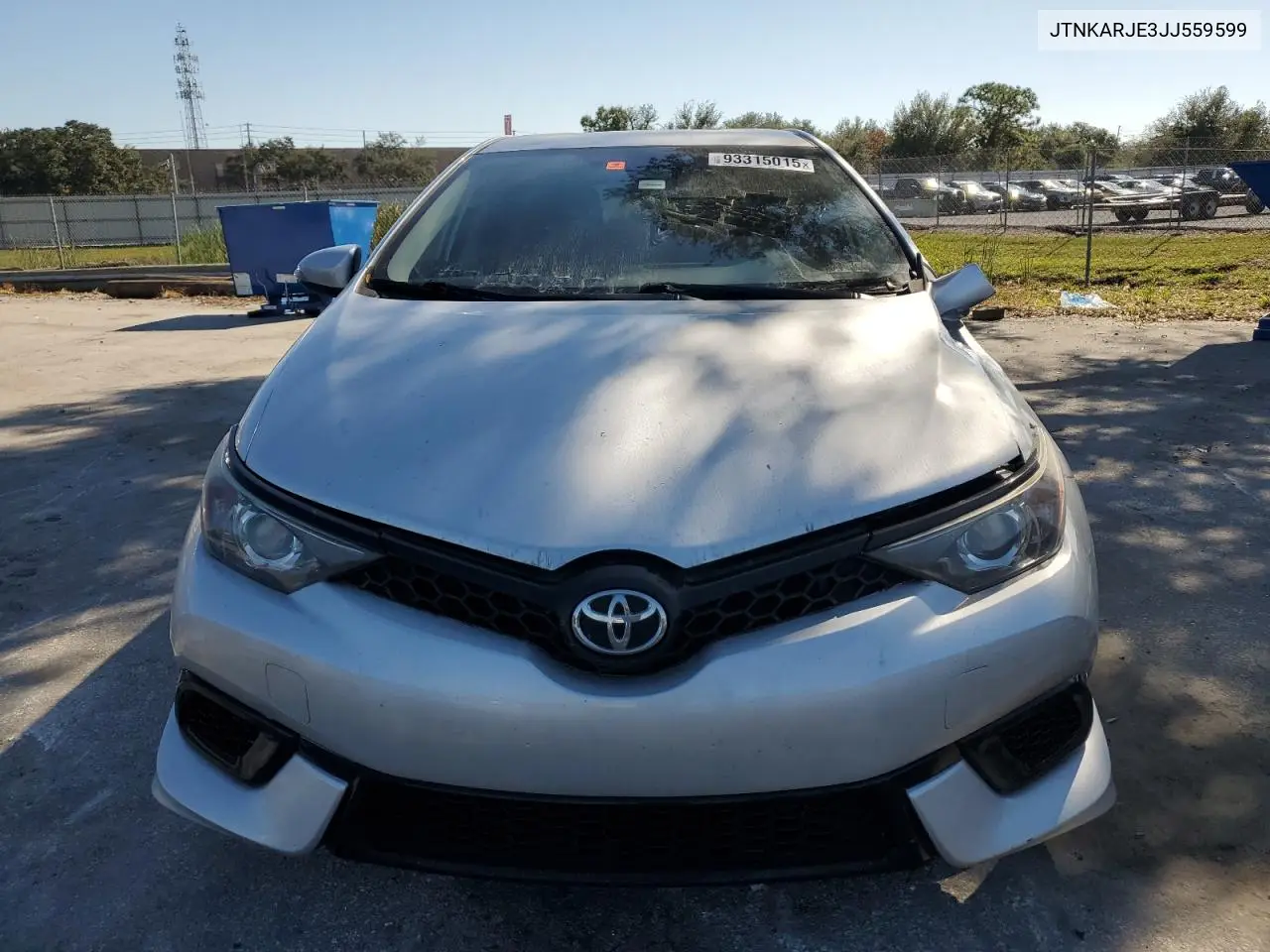 JTNKARJE3JJ559599 2018 Toyota Corolla Im