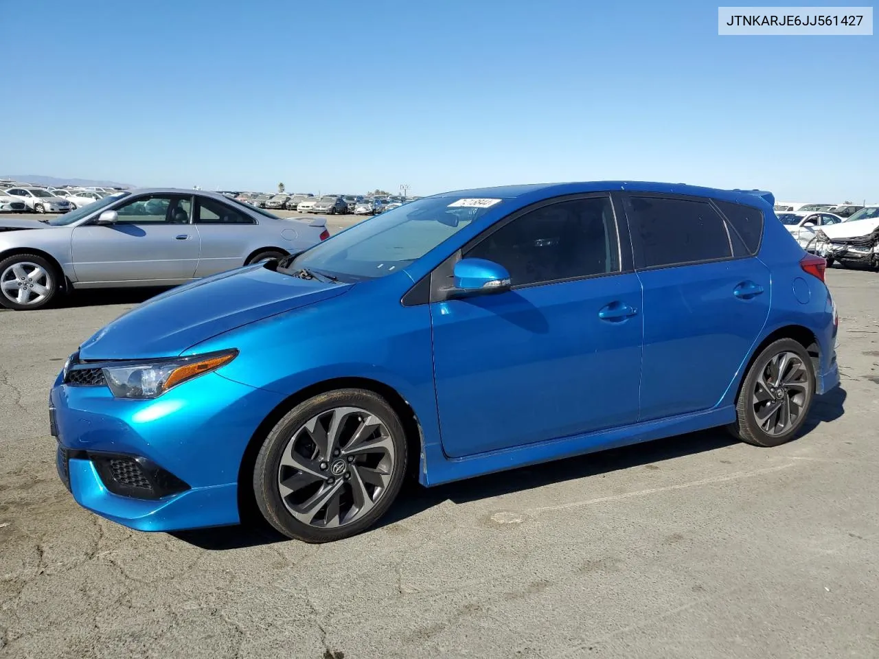 2018 Toyota Corolla Im VIN: JTNKARJE6JJ561427 Lot: 71218844