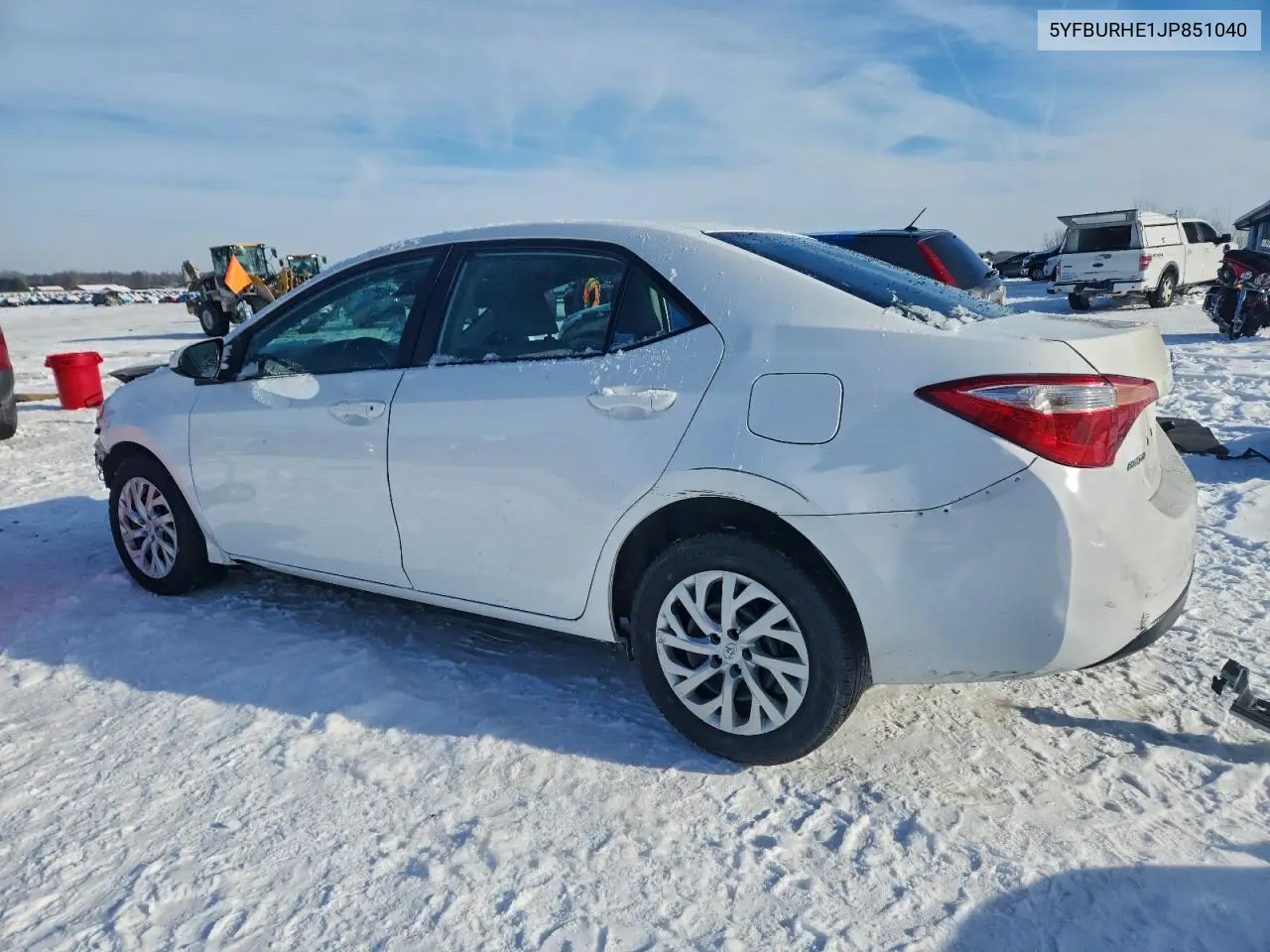 5YFBURHE1JP851040 2018 Toyota Corolla L