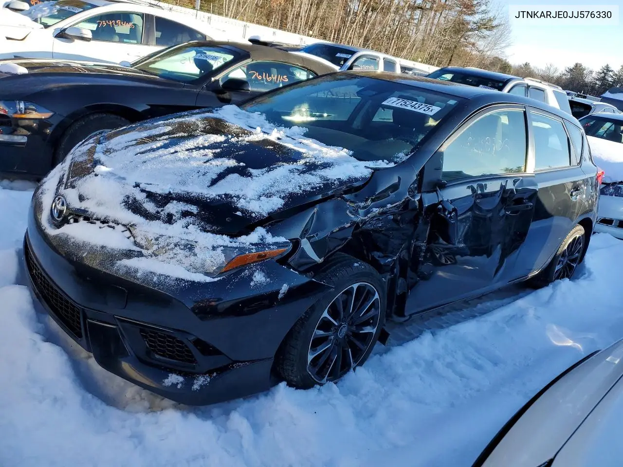 JTNKARJE0JJ576330 2018 Toyota Corolla Im