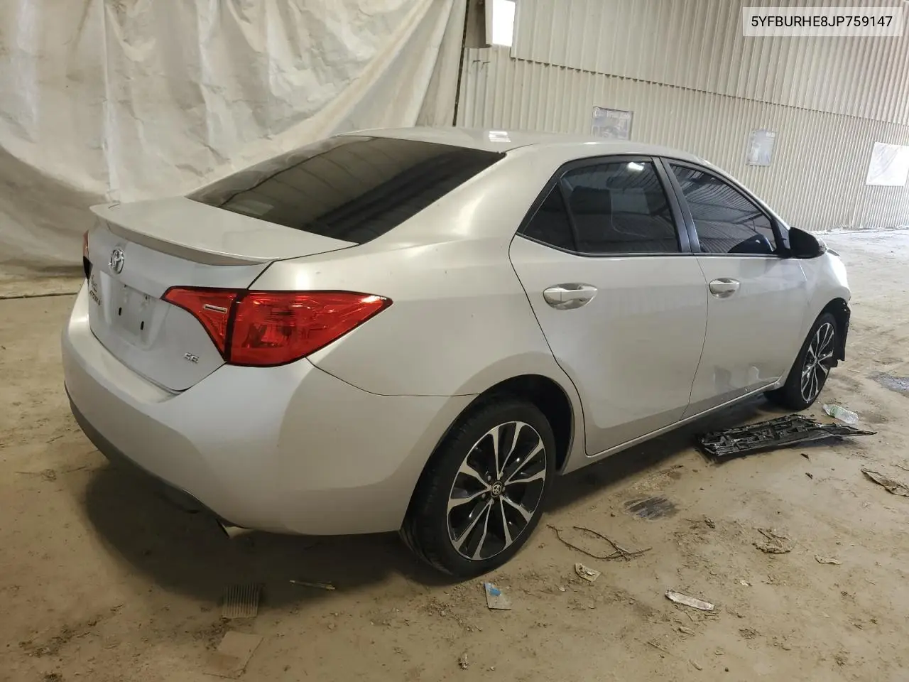 5YFBURHE8JP759147 2018 Toyota Corolla L