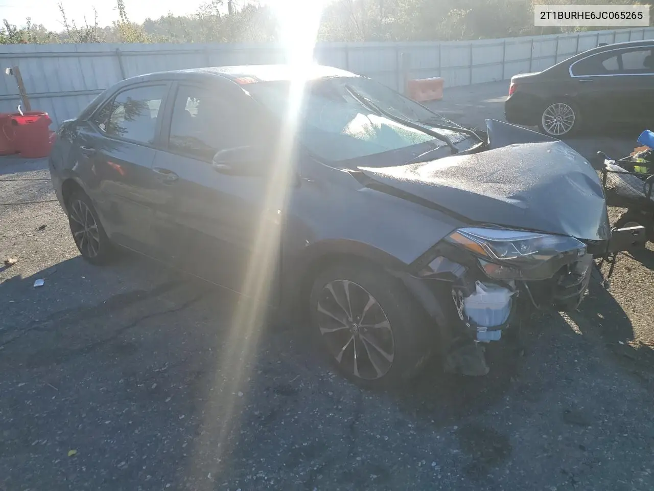 2T1BURHE6JC065265 2018 Toyota Corolla L