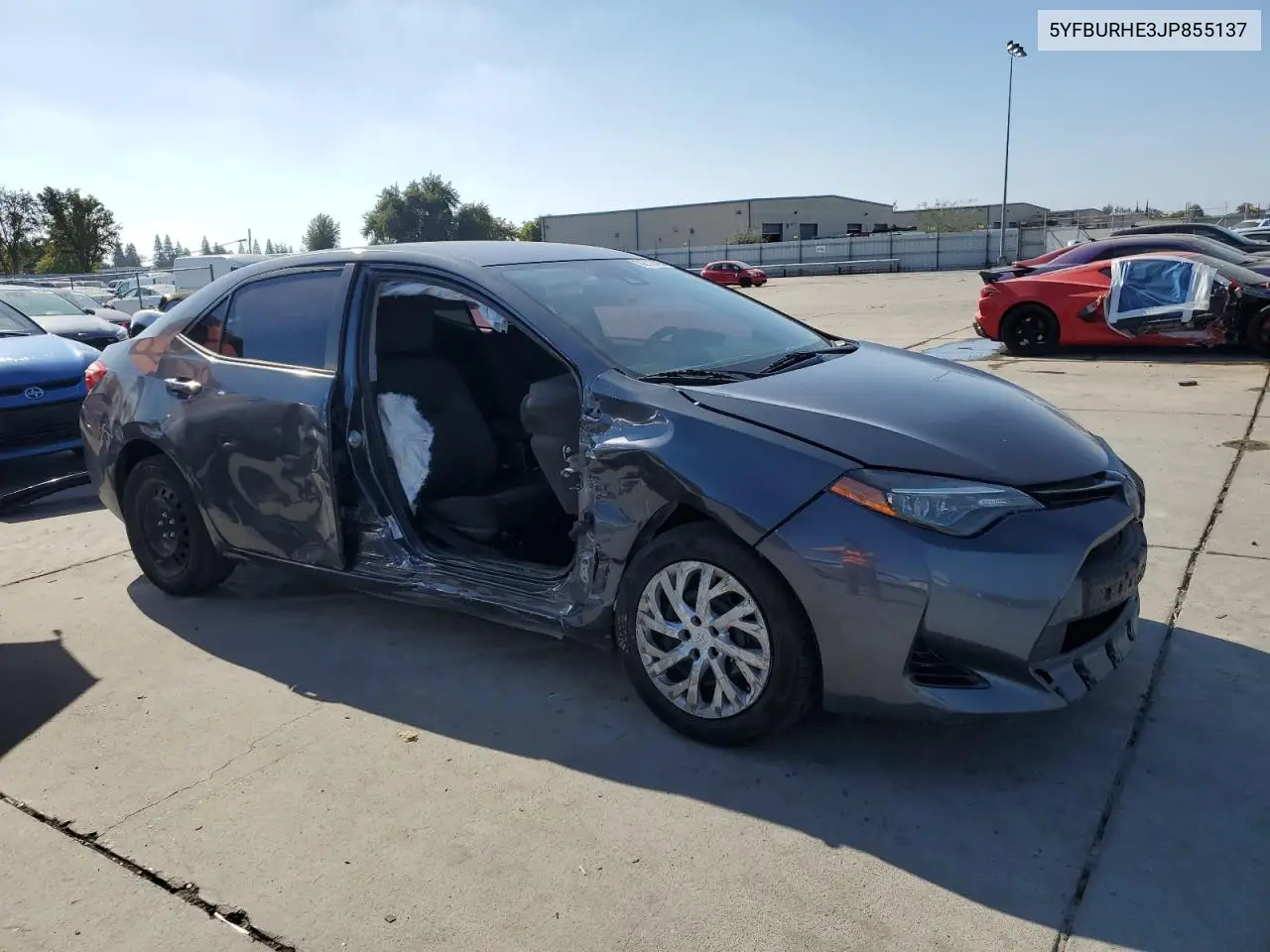 5YFBURHE3JP855137 2018 Toyota Corolla L