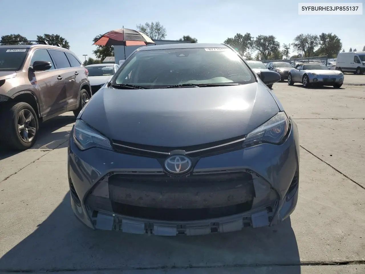 5YFBURHE3JP855137 2018 Toyota Corolla L