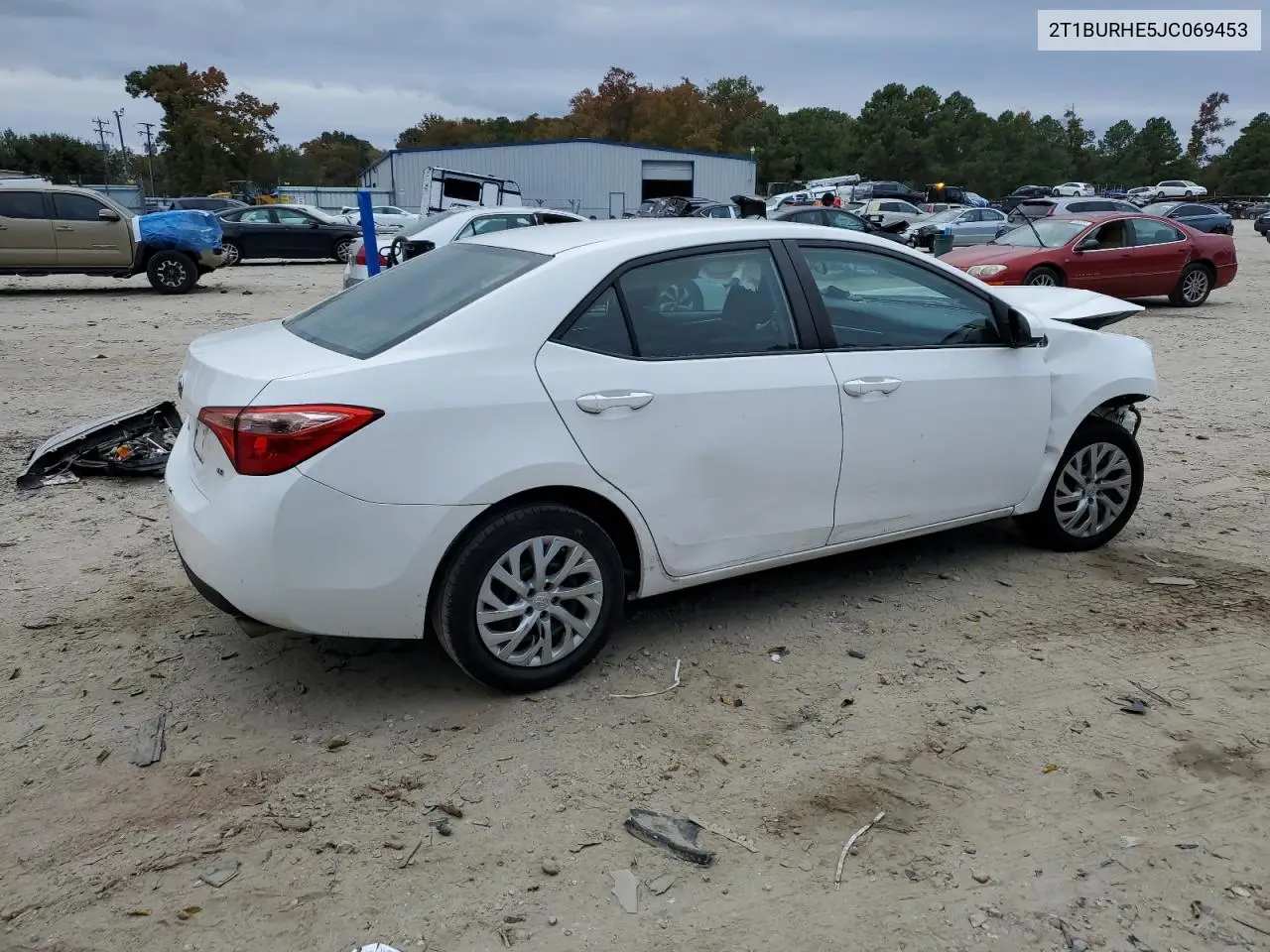 2T1BURHE5JC069453 2018 Toyota Corolla L
