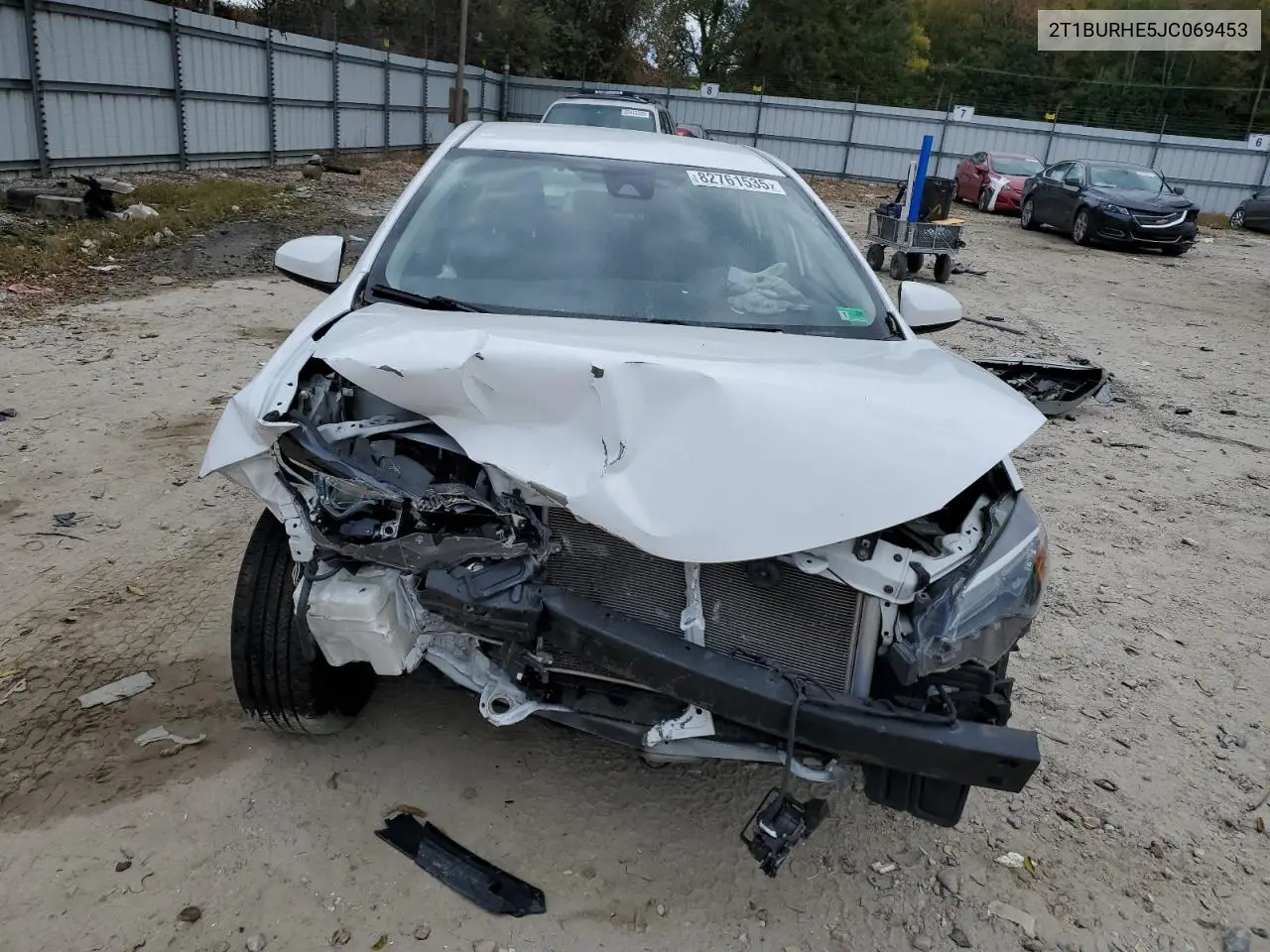 2T1BURHE5JC069453 2018 Toyota Corolla L