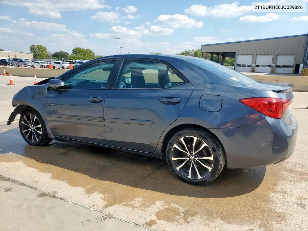 2T1BURHE0JC039826 2018 Toyota Corolla L
