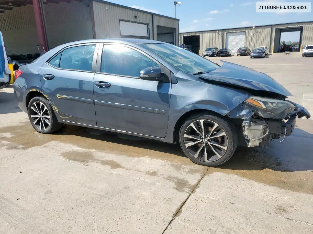 2T1BURHE0JC039826 2018 Toyota Corolla L