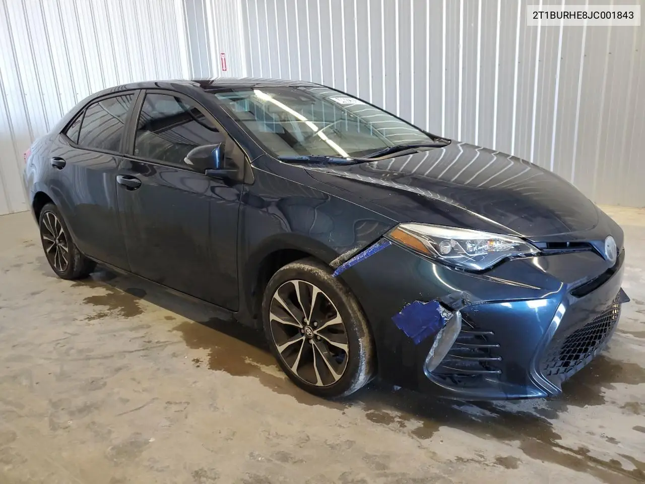 2T1BURHE8JC001843 2018 Toyota Corolla L