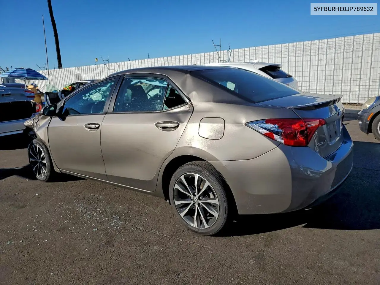 5YFBURHE0JP789632 2018 Toyota Corolla L