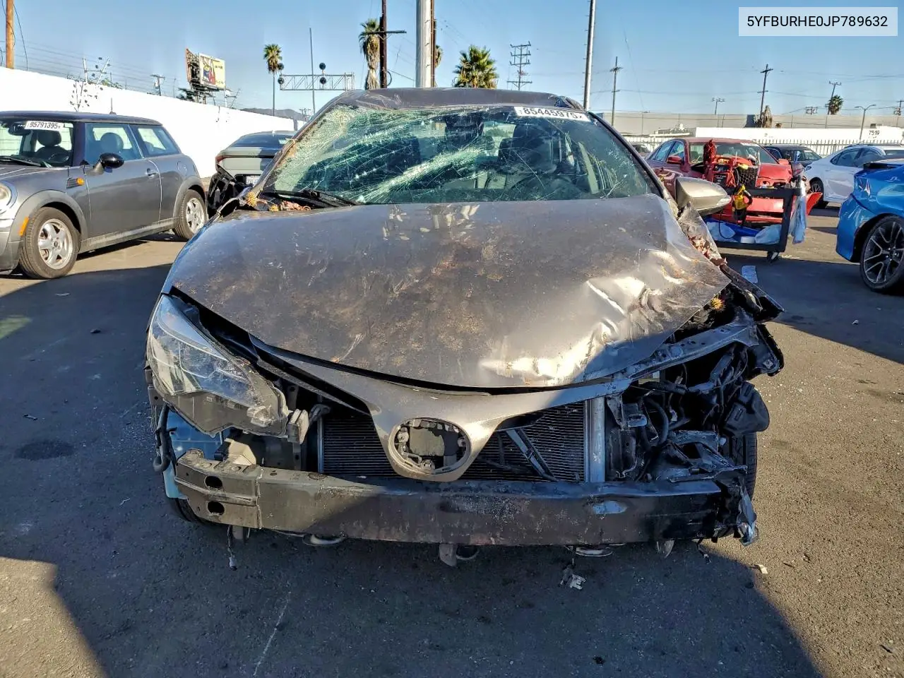 5YFBURHE0JP789632 2018 Toyota Corolla L