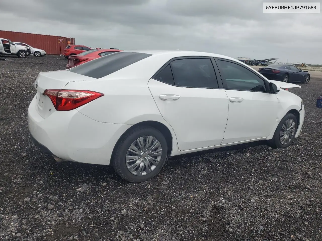 5YFBURHE1JP791583 2018 Toyota Corolla L