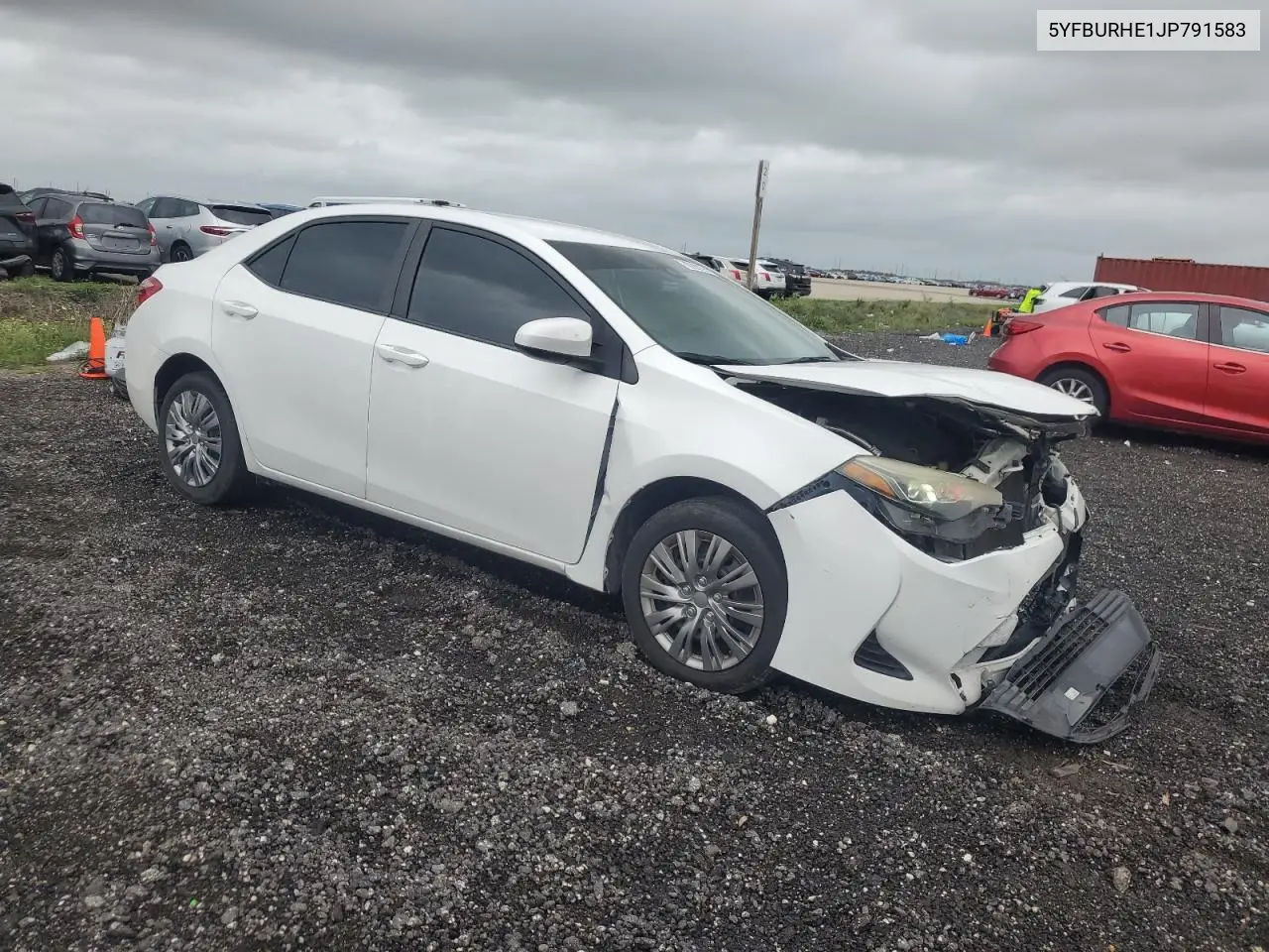 5YFBURHE1JP791583 2018 Toyota Corolla L