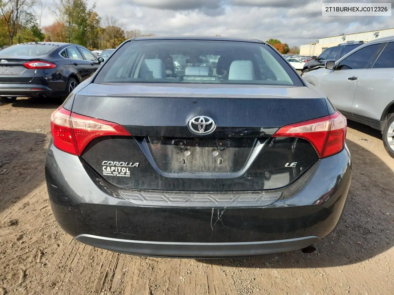 2T1BURHEXJC012326 2018 Toyota Corolla L