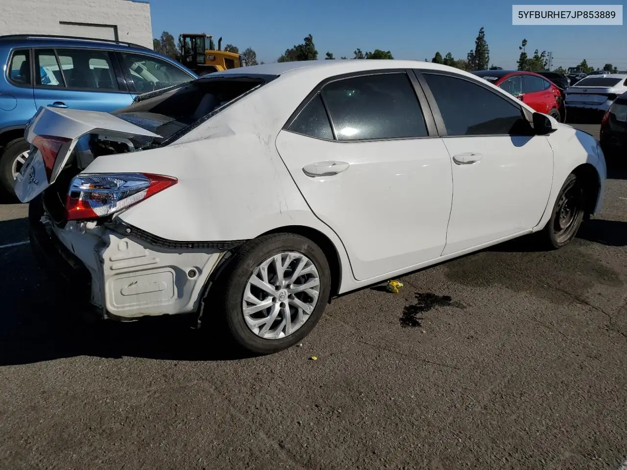 5YFBURHE7JP853889 2018 Toyota Corolla L