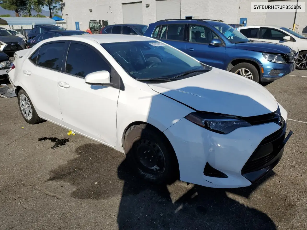 5YFBURHE7JP853889 2018 Toyota Corolla L