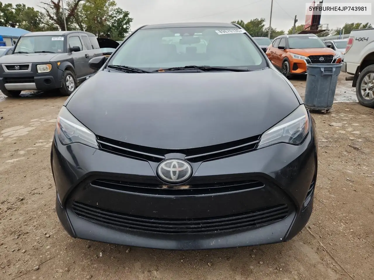 5YFBURHE4JP743981 2018 Toyota Corolla L