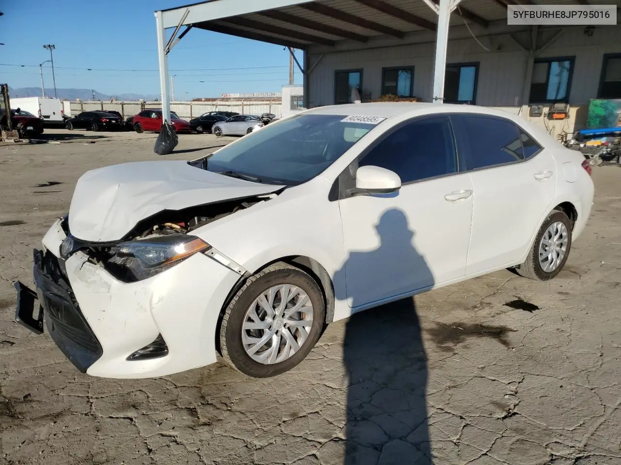 5YFBURHE8JP795016 2018 Toyota Corolla L
