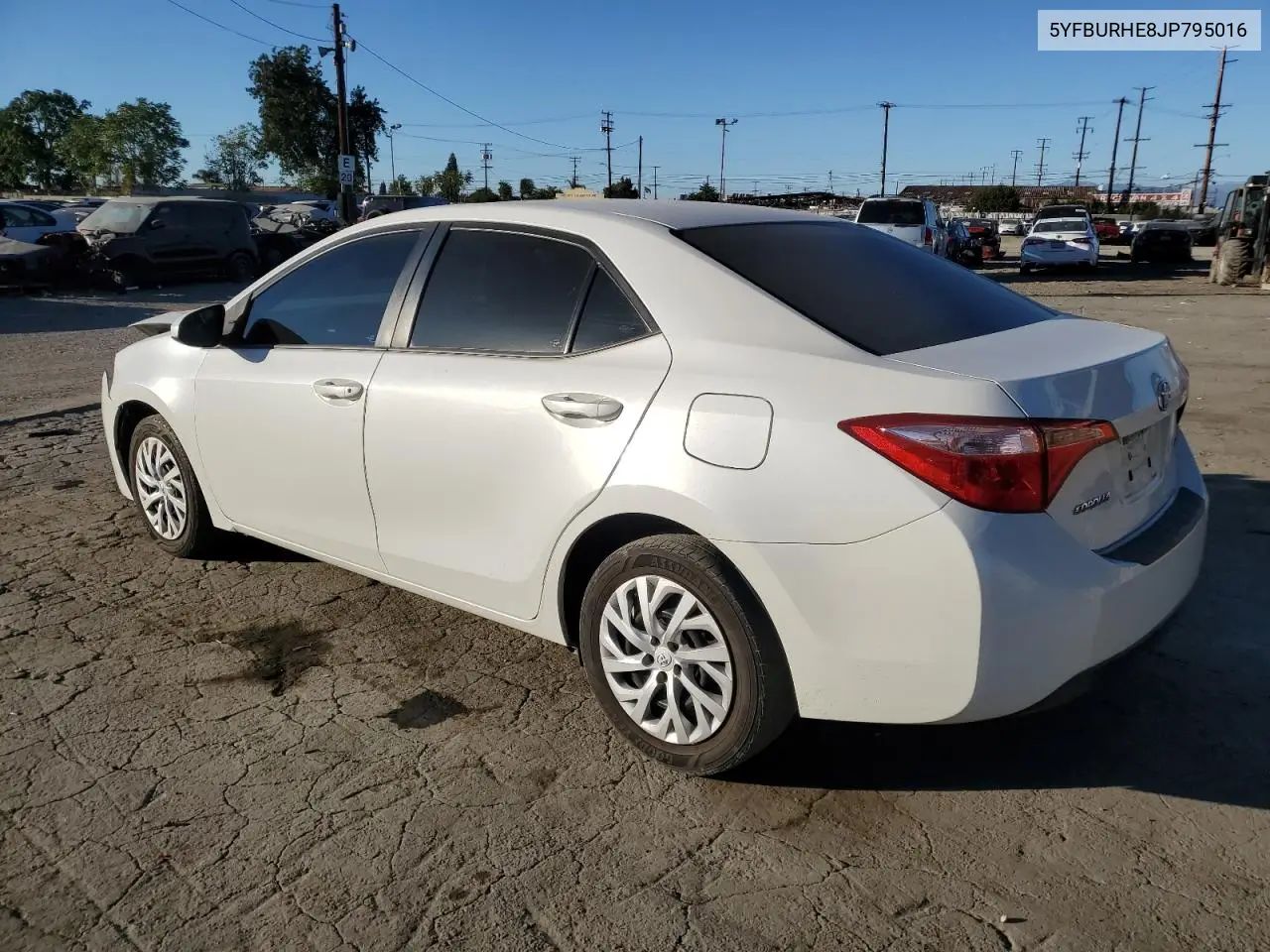 5YFBURHE8JP795016 2018 Toyota Corolla L