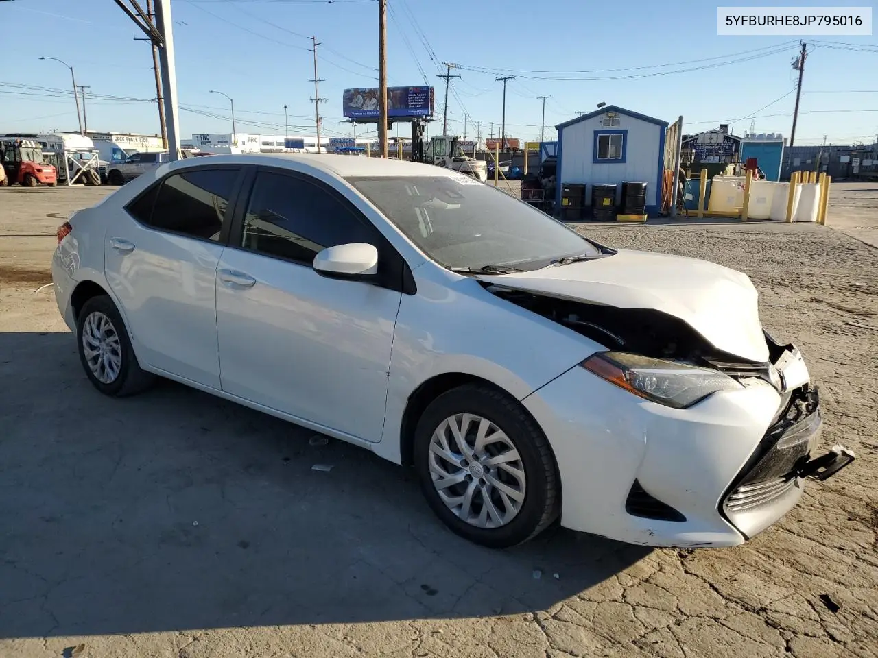 5YFBURHE8JP795016 2018 Toyota Corolla L