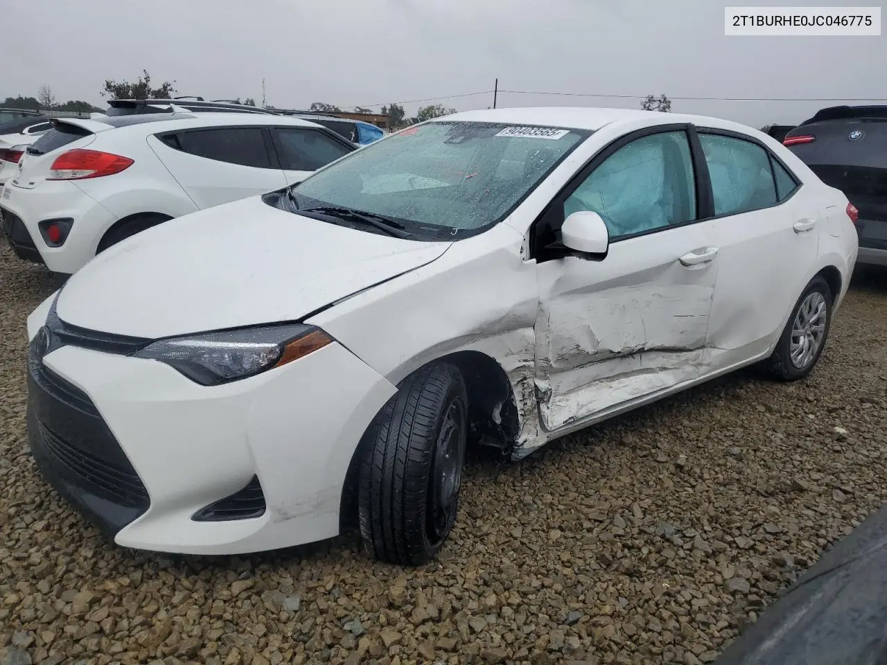 2T1BURHE0JC046775 2018 Toyota Corolla L