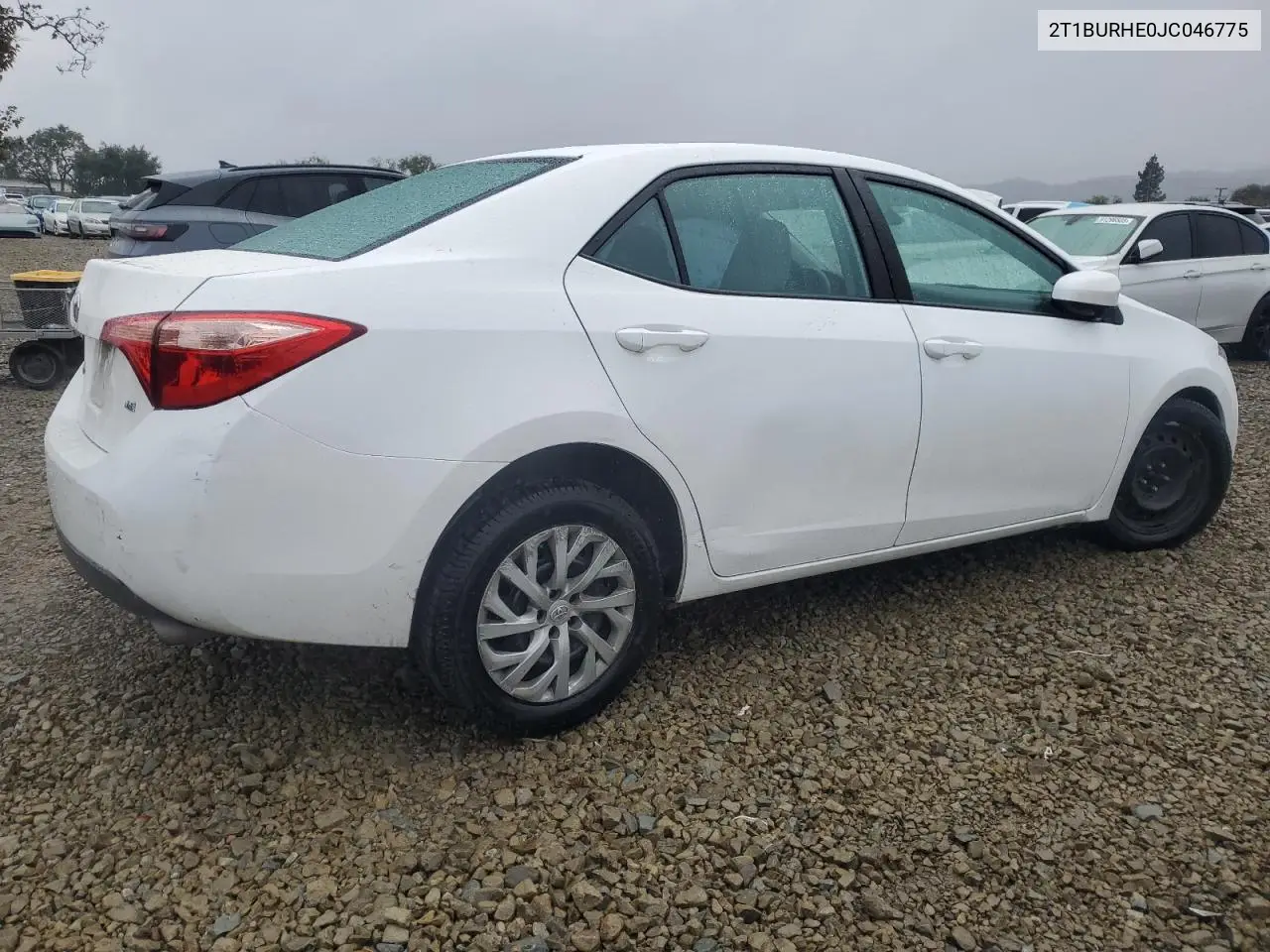 2T1BURHE0JC046775 2018 Toyota Corolla L