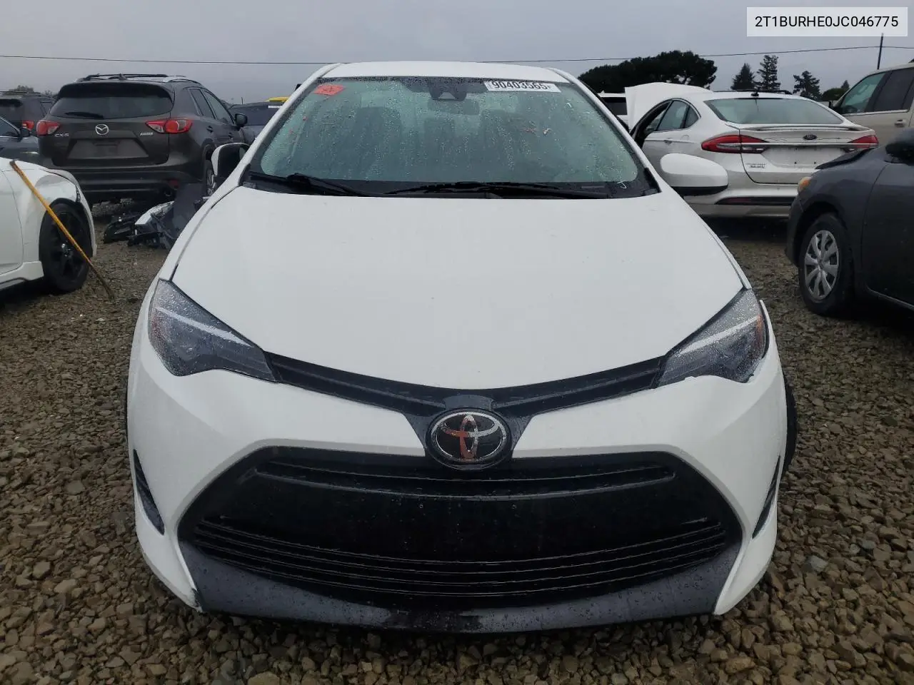 2T1BURHE0JC046775 2018 Toyota Corolla L