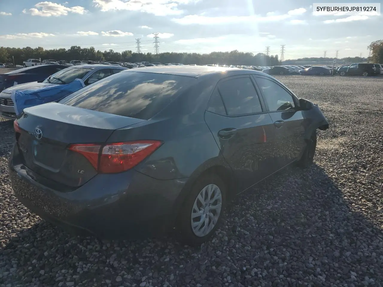 5YFBURHE9JP819274 2018 Toyota Corolla L