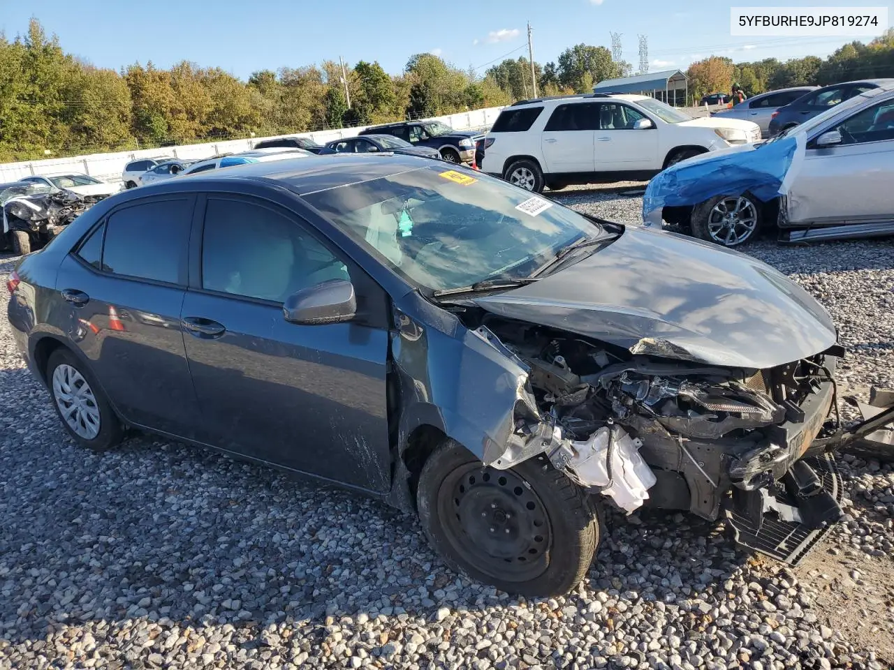 5YFBURHE9JP819274 2018 Toyota Corolla L