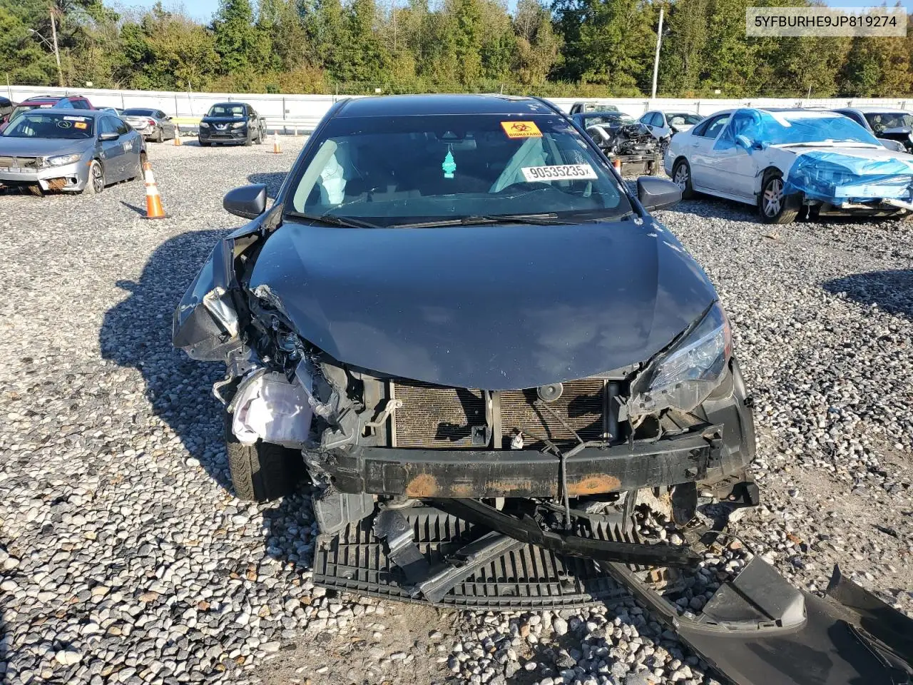 5YFBURHE9JP819274 2018 Toyota Corolla L