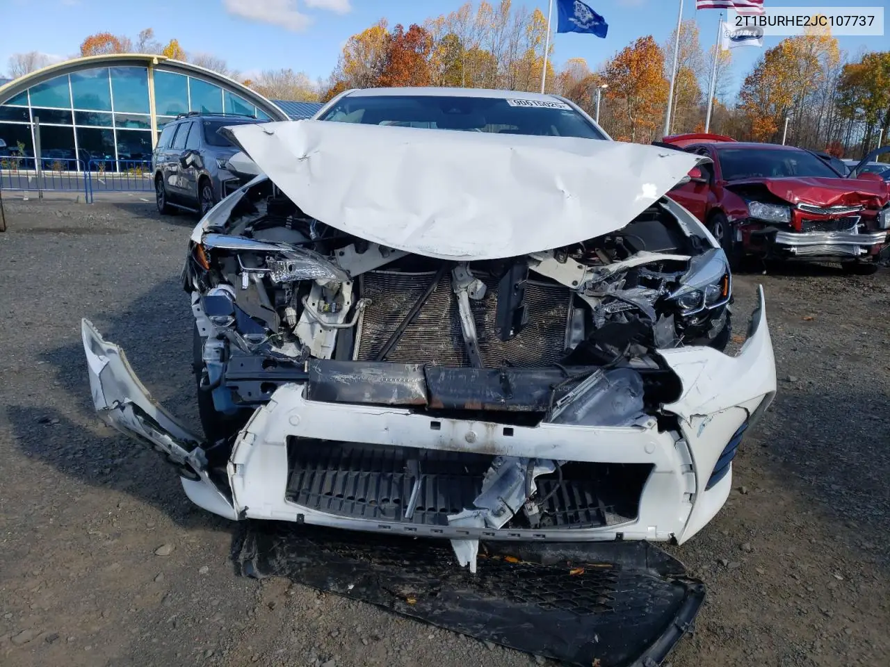 2T1BURHE2JC107737 2018 Toyota Corolla L