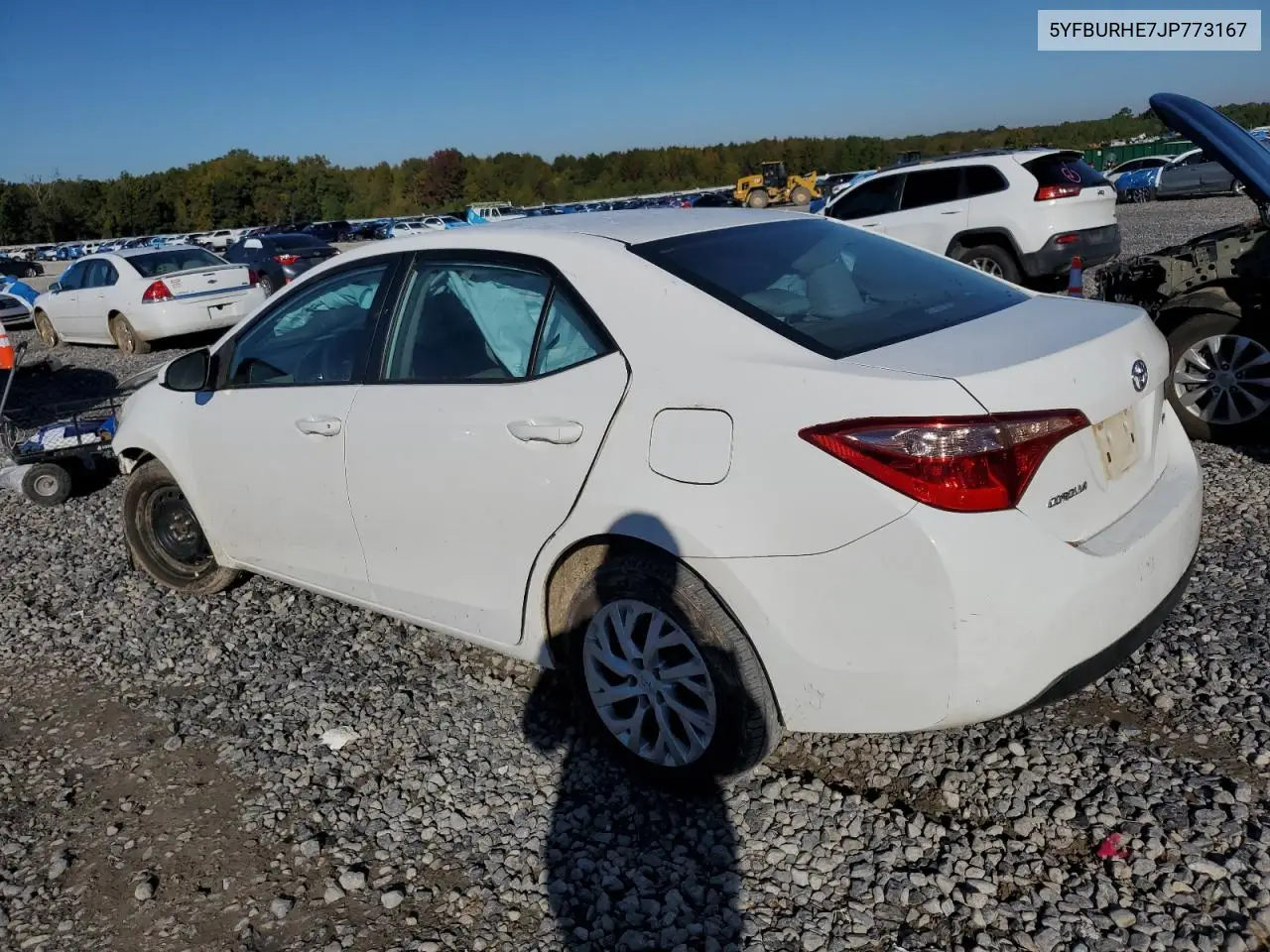 5YFBURHE7JP773167 2018 Toyota Corolla L