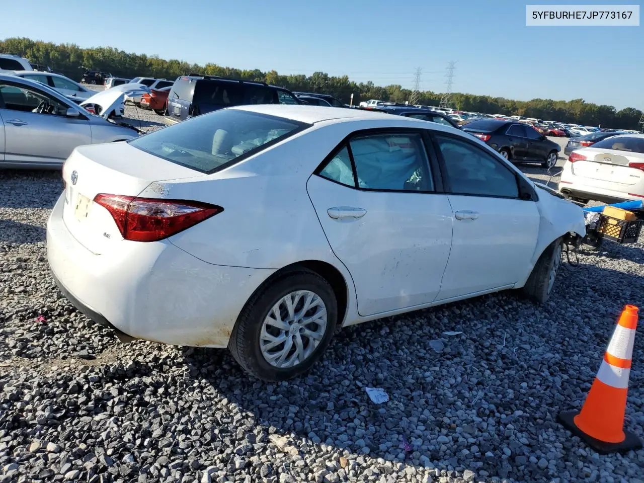 5YFBURHE7JP773167 2018 Toyota Corolla L