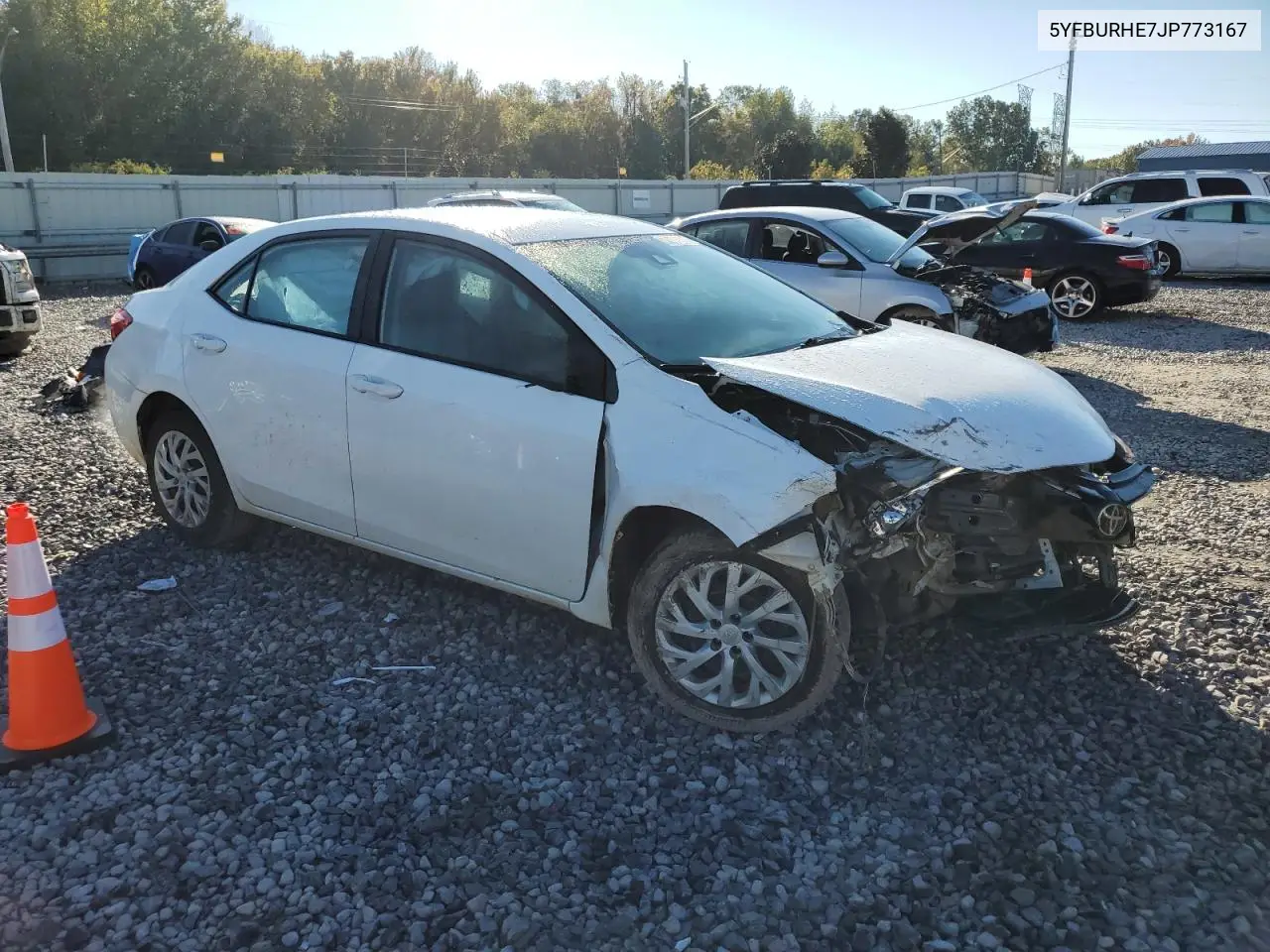 5YFBURHE7JP773167 2018 Toyota Corolla L