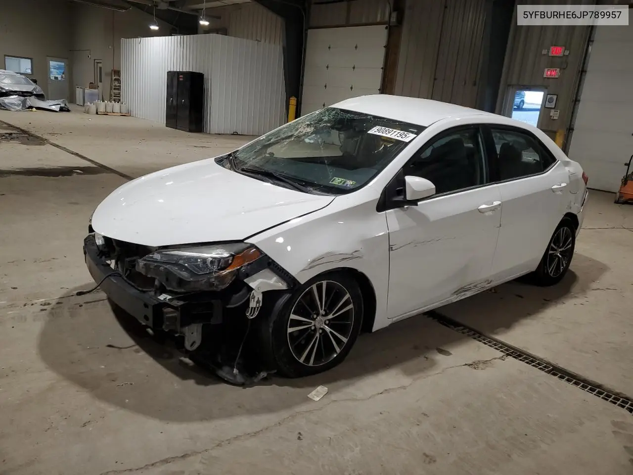 5YFBURHE6JP789957 2018 Toyota Corolla L