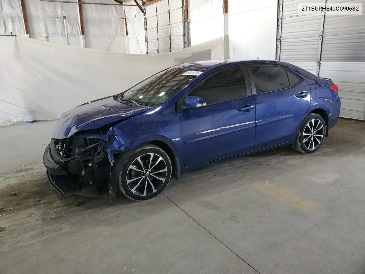 2T1BURHE4JC090682 2018 Toyota Corolla L