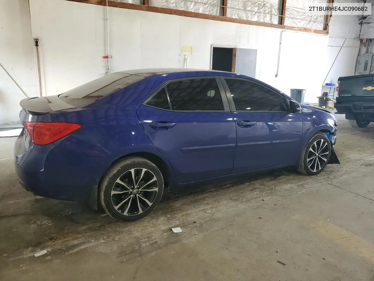 2T1BURHE4JC090682 2018 Toyota Corolla L