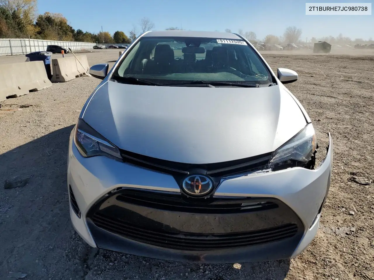 2T1BURHE7JC980738 2018 Toyota Corolla L