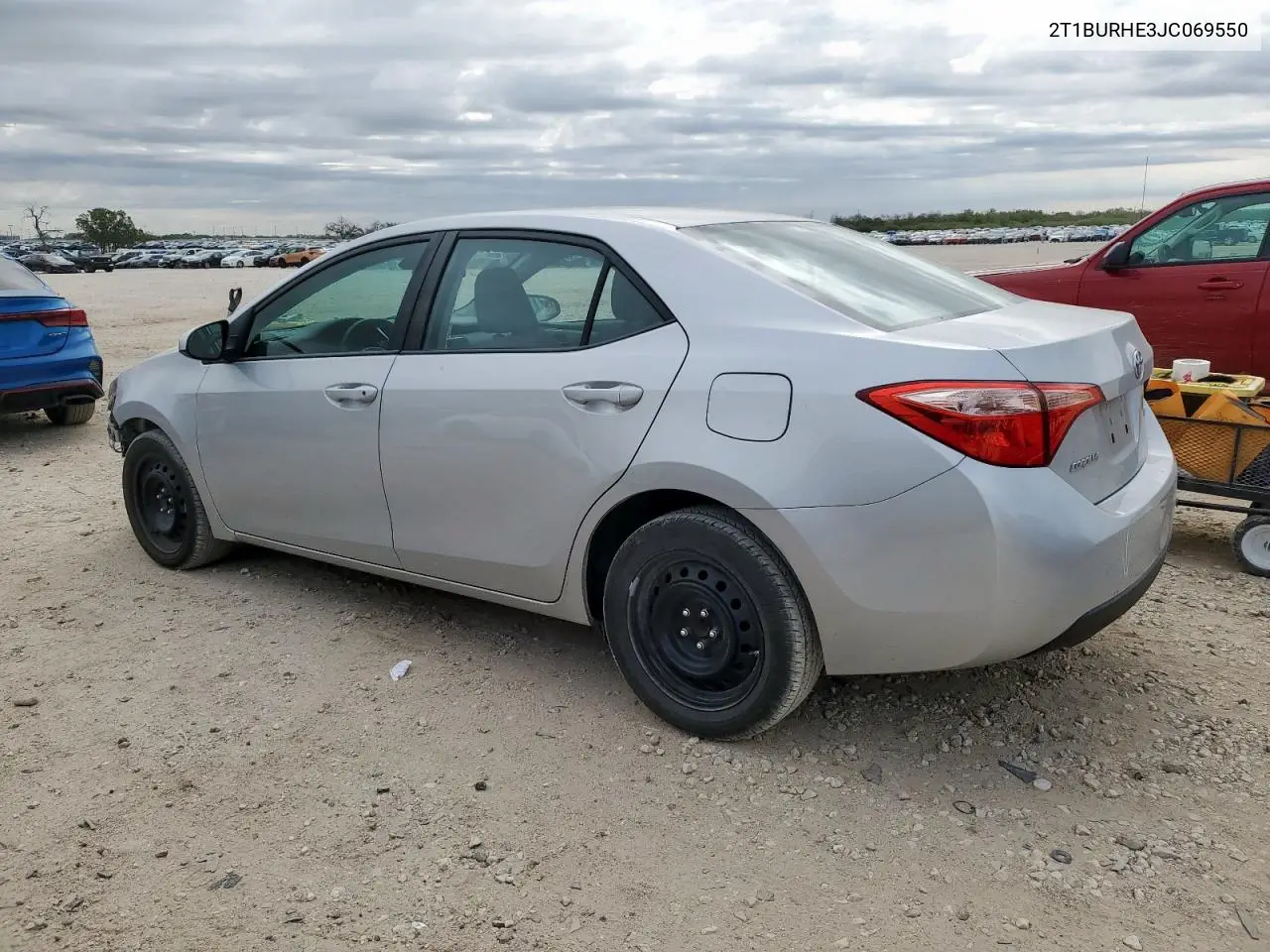 2T1BURHE3JC069550 2018 Toyota Corolla L