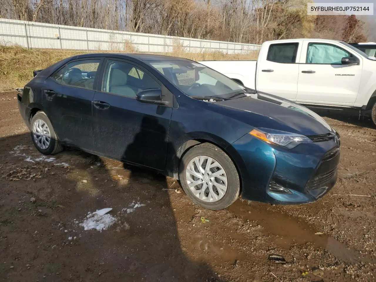 5YFBURHE0JP752144 2018 Toyota Corolla L