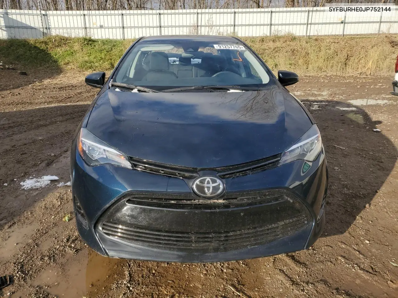 5YFBURHE0JP752144 2018 Toyota Corolla L