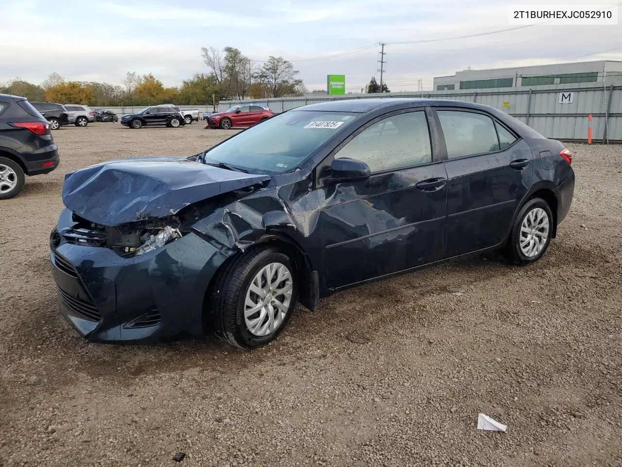 2T1BURHEXJC052910 2018 Toyota Corolla L
