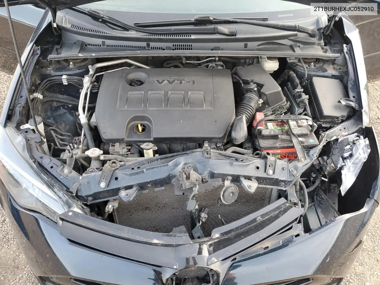 2T1BURHEXJC052910 2018 Toyota Corolla L